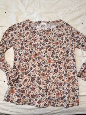 Mindy Mae’s Market Long Sleeve Waffle Henley